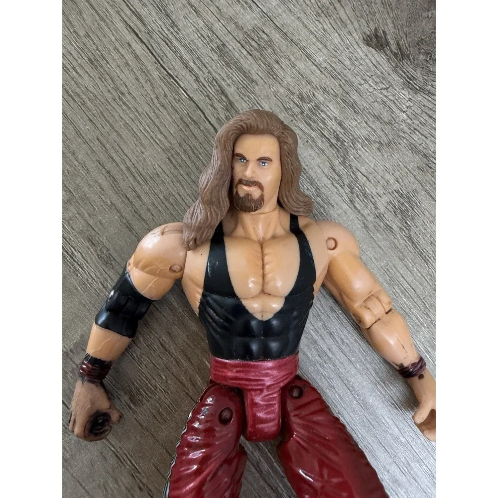 Vintage WCW NWO ToyBiz ROAD WILD WRESTLERS KEVIN NASH Figure 1999 7